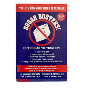 Sugar Busters! Book Cut Sugar Trim Fat Lose Weight Easy Recipes 14 Day Meal Plan